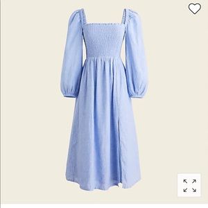 Jcrew Linen Daydream Dress